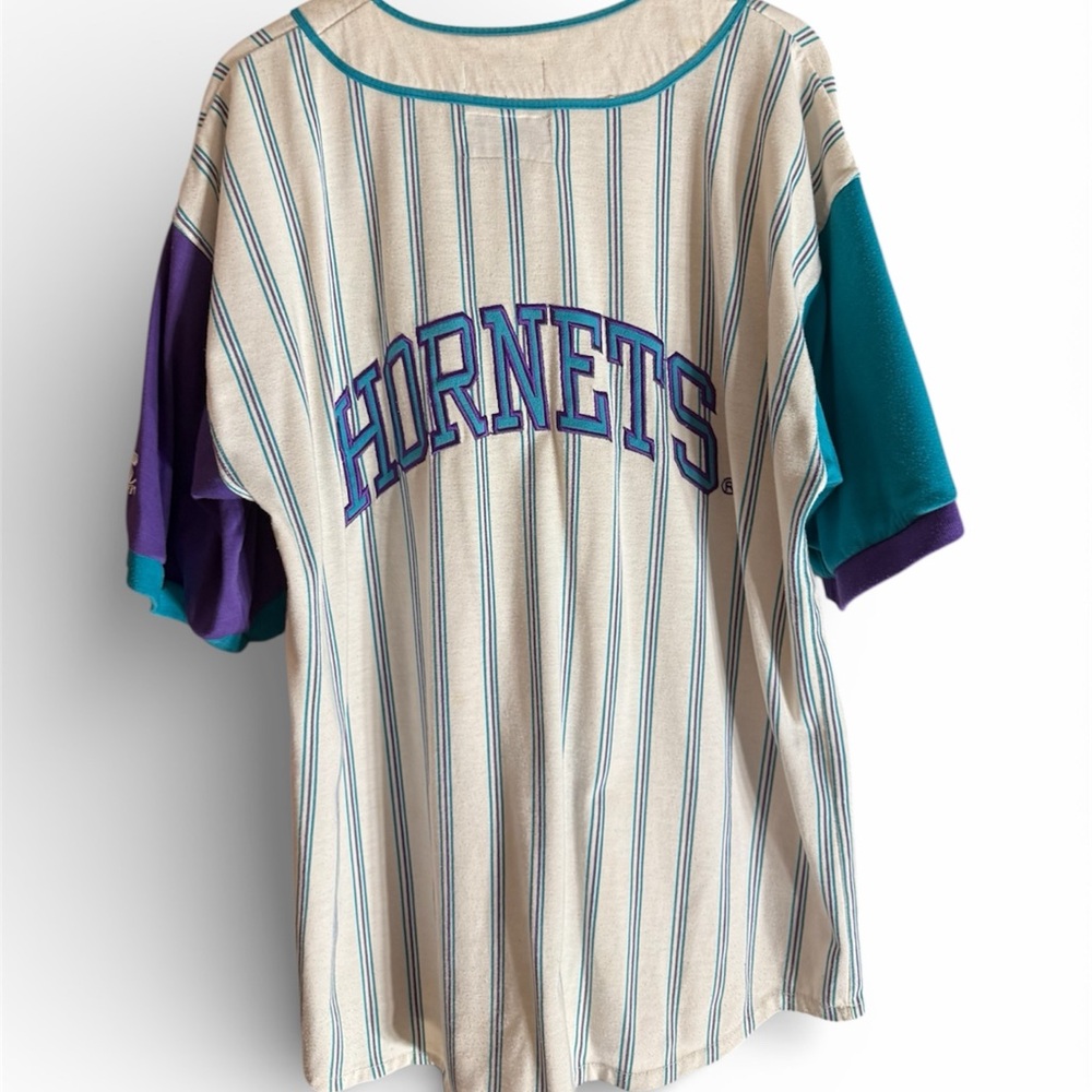 Large 90’s Starter Hornets Jersey - Picture 2 of 9